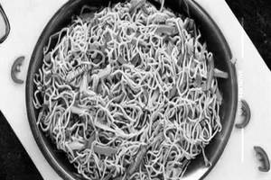 Schezwan Veg Fried Noodles