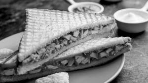 Chicken Tikka Grilled Sandwich