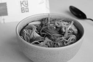 Prawns Schezwan Noodles Soup