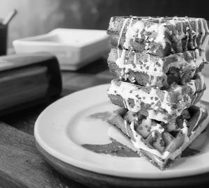 Straw Berry Waffle