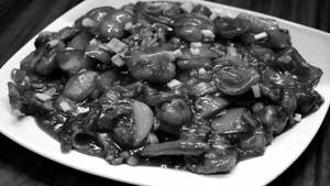 Mushroom Chilli Dry
