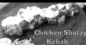 Chicken Sholay Kabab