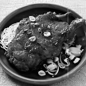 Boneless Garlic Chicken Dry