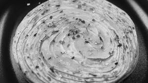 Onion garlic laccha paratha                                                                                                       
