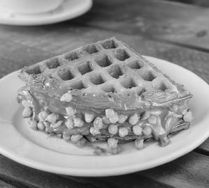 Butter Scotch Crunch Waffle
