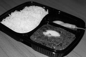 Dal Makhani & Plain Rice Combo