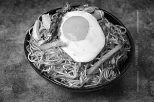 Chicken Bak Mee Goreng Noodles