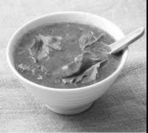 Vegetable spicy jade corn soup