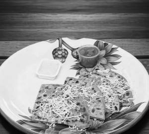 Aaloo Paneer Cheese Paratha
