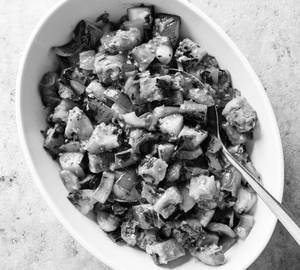 Grilled continental salad