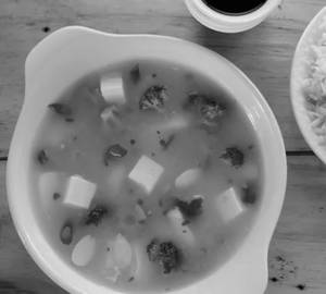 Three treasure vegetable soup