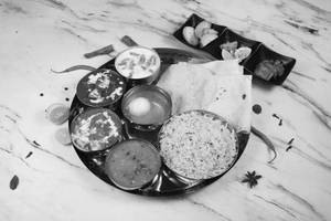 Veg Rice Bhakri Special Thali