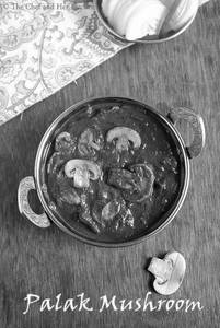 Palak Mushroom