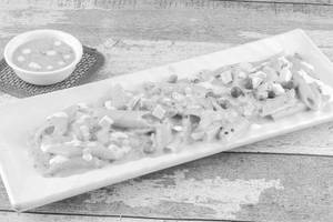 Penne Pasta In White Sauce