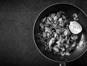 Chilli Mushroom Dry