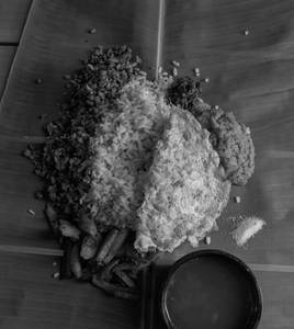 Egg Potti Chor Meal