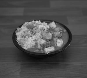 Veg Burnt Garlic Rice & Hot Pepper Paneer Bowl