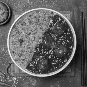 Veg Manchurian + Fried Rice Combo