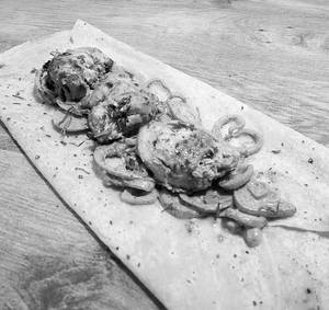 Chicken Malai Tikka Rumali Roll