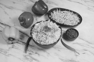 Chicken Mutton Prawns Fried Rice