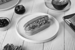Butter Paneer Hotdog