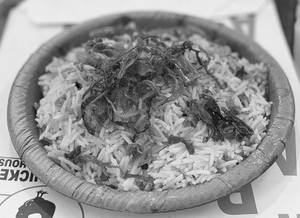 Only Biryani Rice (no Piece)