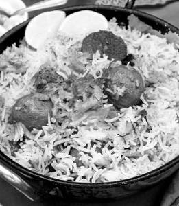Aaloo Biryani 