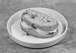 Roasted Tomato Avocado Burrata Sourdough Sandwich