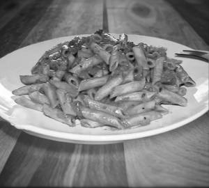 Red sauce pasta