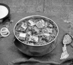 Matar Paneer                        