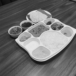Andhra Chicken Meal Thali