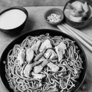 Chicken Gravy Noodles