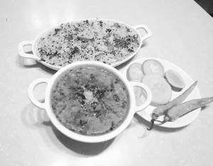 Dal Fry with Jera Rice