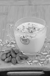 Hot Badam Milk