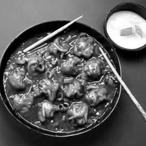 Chicken Manchurian Special Gravy Noodles