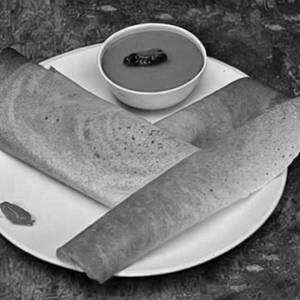Cheese Tomato Onion Dosa