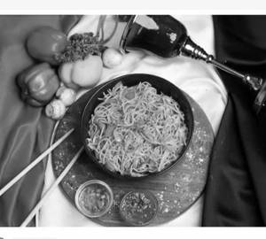Veg Hakka Noodles