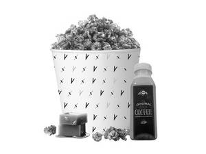 Large Caramel Popcorn & Cold Coffee Combo