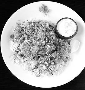 Chicken Keema Biryani