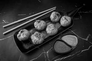 Spicy Veg Fried Momos