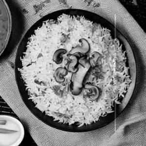 Mushroom Schezwan Rice