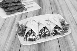 Barbeque Chicken Shawarma