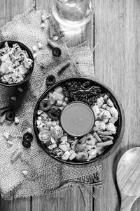 Chicken Thai Red Curry Black Rice Bowl