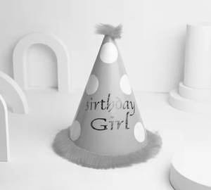 Birthday caps for girls