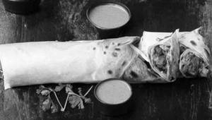 Egg Mutton Kebab Roll