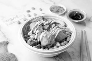 Crispy Tofu And Avocado Poke