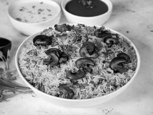 Mushroom Fired Rice
