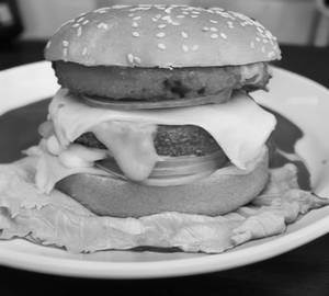 Double tikki burger