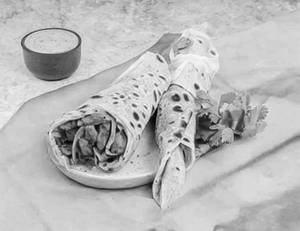 Aks Chicken Seekh Kebab Roll