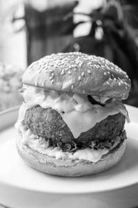 Mushy Mushroom Potato Burger